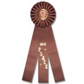 16" Stock Rosettes/Trophy Cup On Medallion - 9TH PLACE